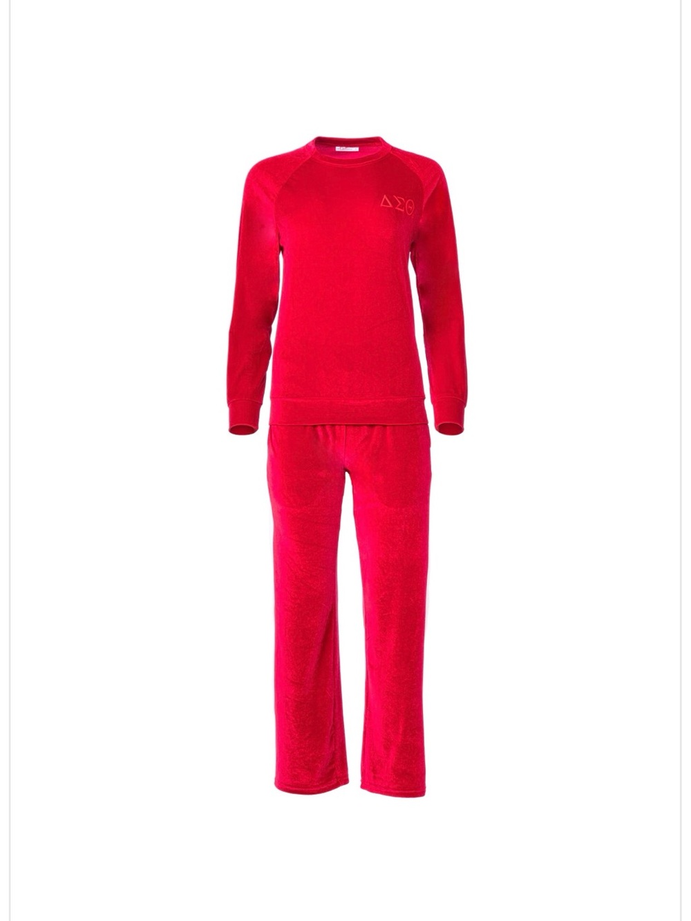 Delta Sigma Theta (ΔΣθ) Red Fleece Set